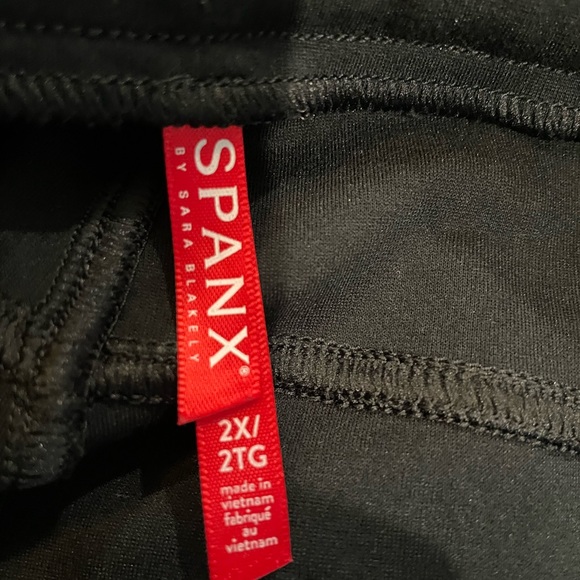 SPANX Jean-ish Ankle Leggings, Black, Size 2X - Picture 3 of 5
